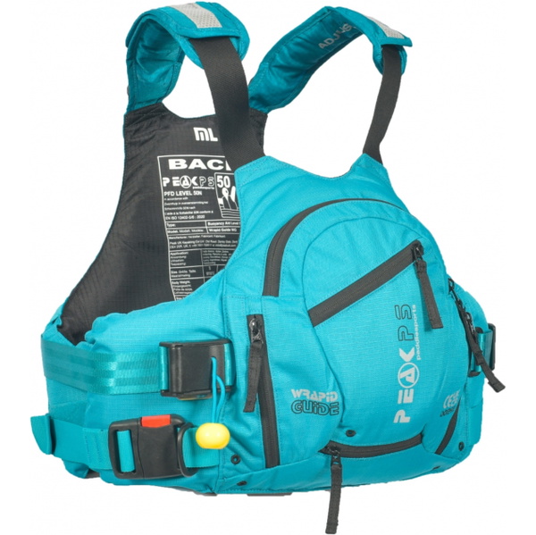 2026 Peak PS Mens Wrapid Guide PFD Buoyancy Aids 26WG-BLU - Black / Blue